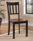 Owingsville - Black / Brown - Dining Room Side Chair (Set of 2)