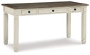 Bolanburg - White / Brown / Beige - Home Office Desk