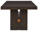 Burkhaus - Dark Brown - Rectangular Dining Room Extension Table