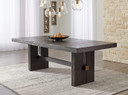 Burkhaus - Dark Brown - Rectangular Dining Room Extension Table