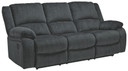 Draycoll - Slate - Reclining Sofa - Fabric