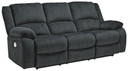 Draycoll - Slate - Reclining Power Sofa - Fabric