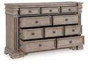 Blairhurst - Light Grayish Brown - Dresser