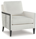 Ardenworth - Black / Ivory - Accent Chair