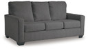 Rannis - Pewter - Full Sofa Sleeper - Fabric