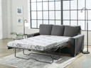 Rannis - Pewter - Full Sofa Sleeper - Fabric