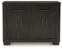 Galliden - Black - Dining Room Buffet