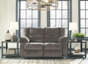 Tulen - Gray - 2 Pc. - Reclining Sofa, Reclining Loveseat