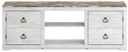 Willowton - TV Stand With Fireplace Option