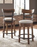 Valebeck - Full Back Swivel Stool