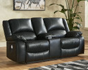 Calderwell - Power Reclining Loveseat With Console