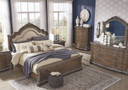 Charmond - Upholstered Sleigh Bed