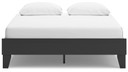 Socalle - Black - Queen Platform Bed