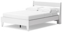 Socalle - Two-tone - Full Panel Platform Bed