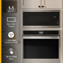 Whirlpool® 1.1 cu. ft. Built-In Microwave with Slim Trim Kit - 14 Height YWMT50011KS