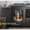 Whirlpool® 6.0 - 5.3 cu. ft. Top Load Washer with 2 in 1 Removable Agitator. WTW8127LC