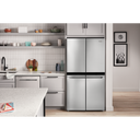 Whirlpool® 36-inch Wide Counter Depth 4 Door Refrigerator - 19.4 cu. ft. WRQA59CNKZ