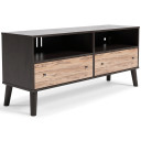 Piperton - Brown / Natural - Medium TV Stand