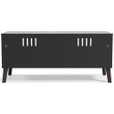 Piperton - Brown / Natural - Medium TV Stand