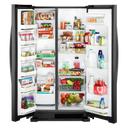 Whirlpool® 36-inch Wide Side-by-Side Refrigerator - 25 cu. ft. WRS315SNHB