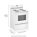 Whirlpool® 4.8 cu. ft. Electric Range with Keep Warm setting YWFC150M0JW