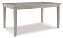 Parellen - Gray - Rectangular Dining Room Table