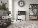 Freedan - Grayish Brown - Home Office Desk - Top-Shelf