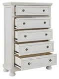 Robbinsdale - Antique White - Five Drawer Chest