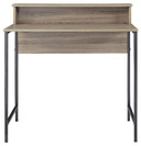 Titania - Light Brown / Gunmetal - Home Office Small Desk