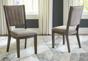 Wittland - Dark Brown - Dining Uph Side Chair (Set of 2)