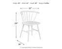 Grannen - White - Dining Room Side Chair (Set of 2)