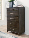 Wittland - Brown - Five Drawer Chest