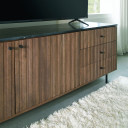 Barnford - Brown / Black - Accent Cabinet