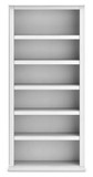 Kanwyn - Whitewash - Large Bookcase