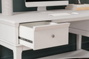 Kanwyn - Whitewash - Home Office Storage Leg Desk