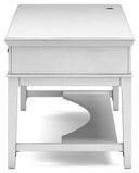 Kanwyn - Whitewash - Home Office Storage Leg Desk