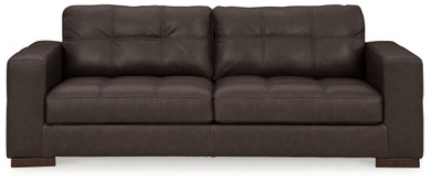 Luigi - Thunder - Sofa - Leather Match