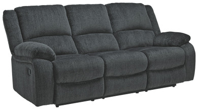 Draycoll - Slate - Reclining Sofa - Fabric