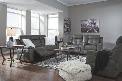 Jesolo - Dark Gray - Rec Sofa