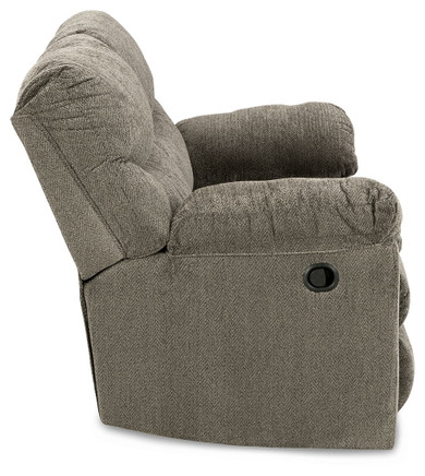 Alphons - Putty - Reclining Loveseat - Fabric