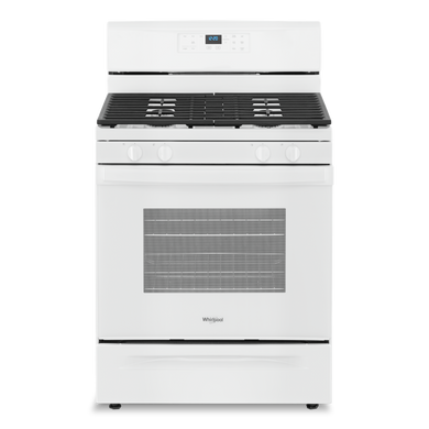 Whirlpool® 5.0 Cu. Ft. Freestanding Gas Range with Storage Drawer WFG515S0MW