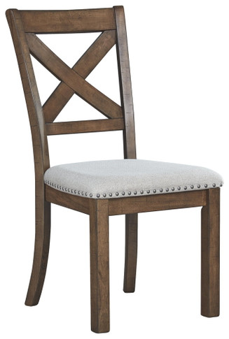 Moriville - Beige - Dining Uph Side Chair (Set of 2)