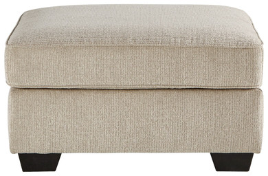 Decelle - Putty - Oversized Accent Ottoman