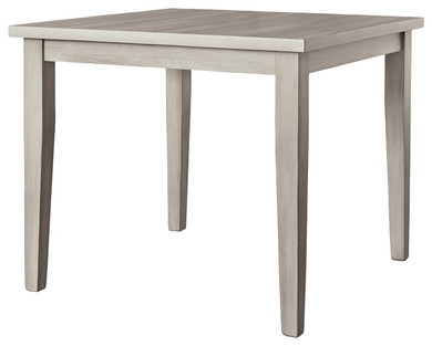 Loratti - Gray - Square Drm Table Set (Set of 5)