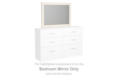 Stelsie - White - Bedroom Mirror