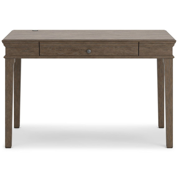 Janismore - Weathered Gray - Home Office Small Leg Desk