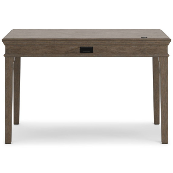 Janismore - Weathered Gray - Home Office Small Leg Desk