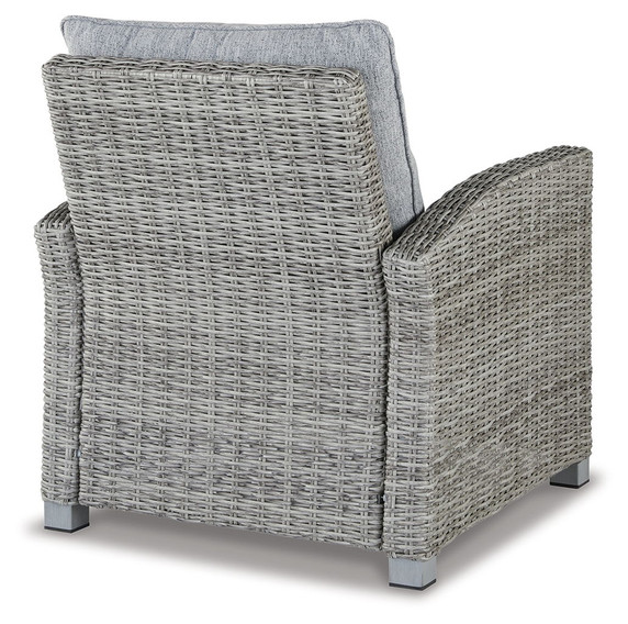 Naples Beach - Light Gray - Lounge Chair W/Cushion