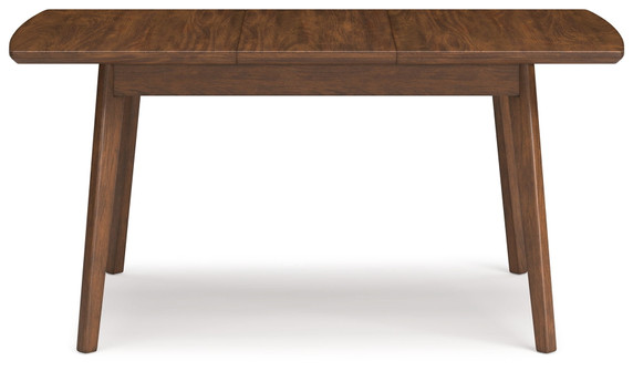 Lyncott - Brown - Rectangular Dining Room Butterfly Extension Table