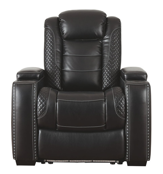 Party - Midnight - Power Recliner With Adj Headrest